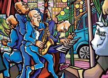 KANAZAWA JAZZ STREET 2026 メインビジュアルに本学学生の作品が採用されました