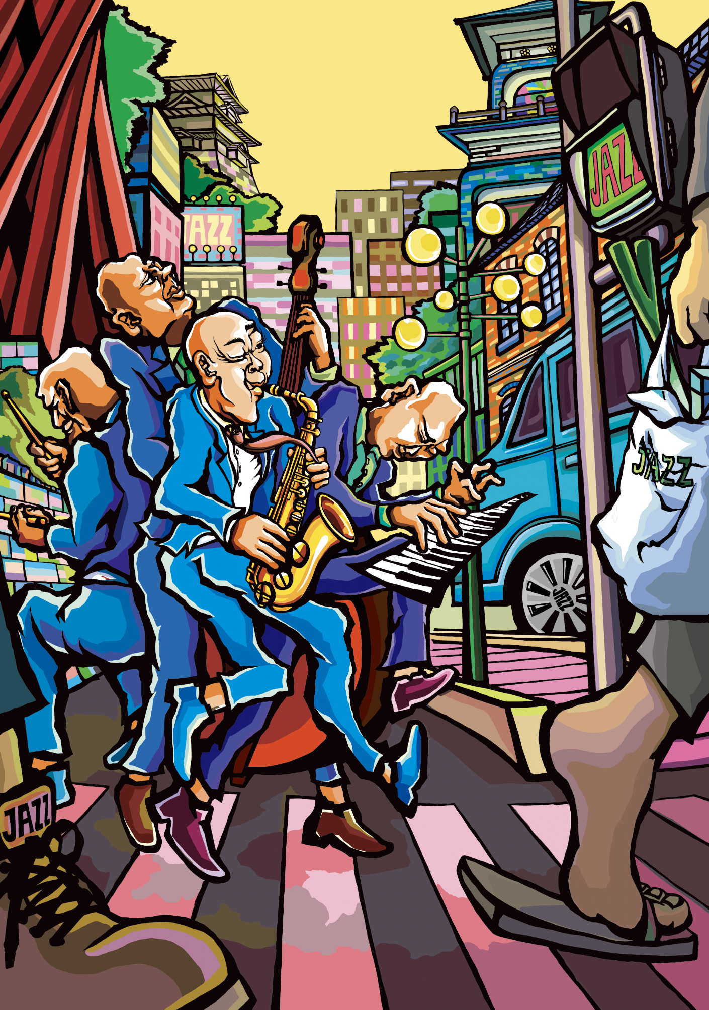 KANAZAWA JAZZ STREET 2026 メインビジュアルに本学学生の作品が採用されました