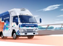 本学学生が輪島市図書館へ寄贈される移動図書館車両のラッピングをデザインしました