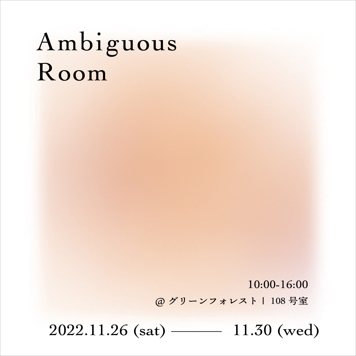 Ambiguous Room