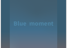 Blue moment